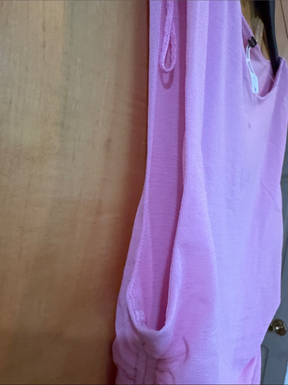 Free People Pink Sleeveless Draped Tank - Picture 4 of 9